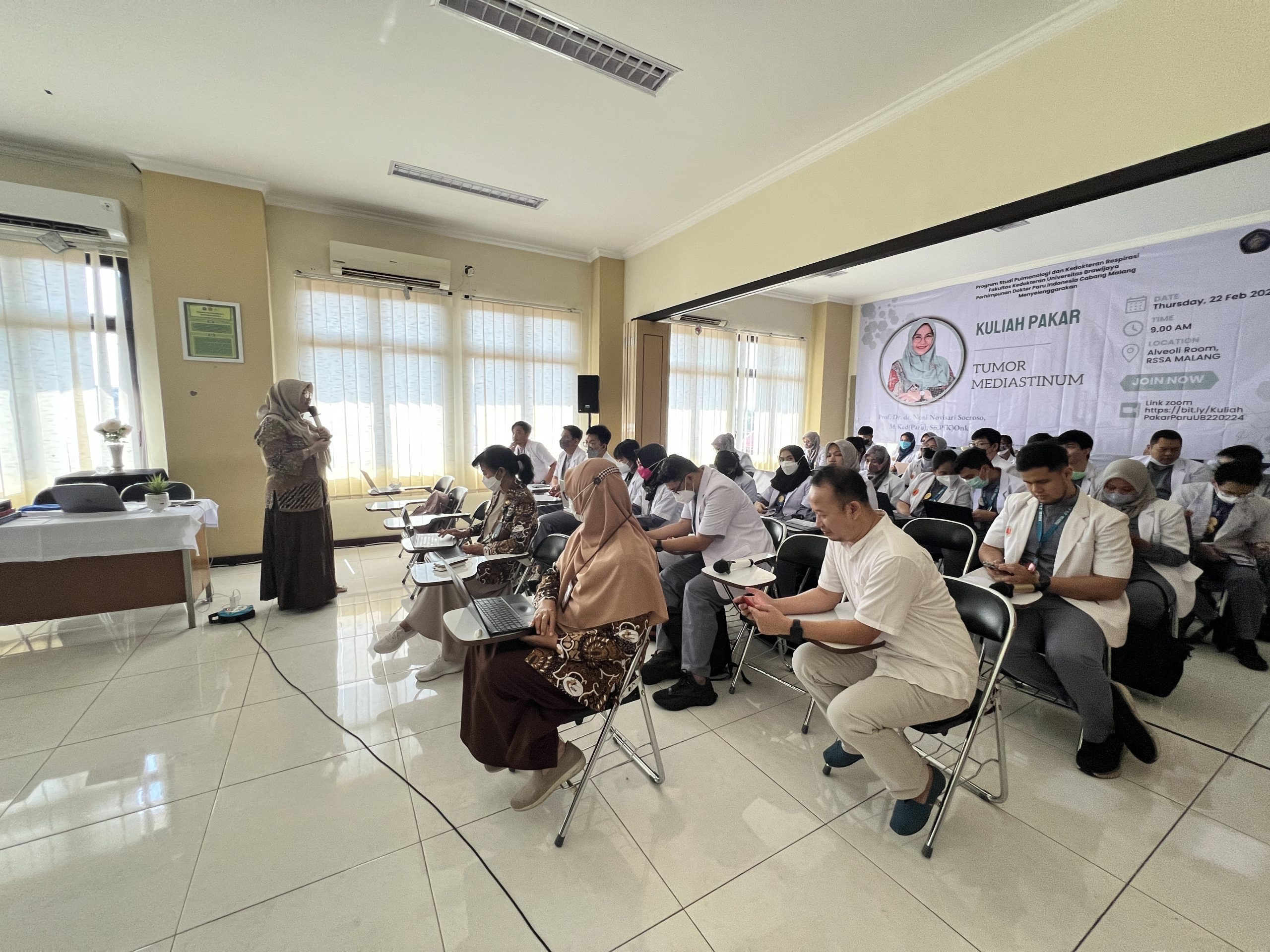 TUMOR MEDIASTINUM Kuliah Pakar Oleh Prof Dr Dr Noni Novisari